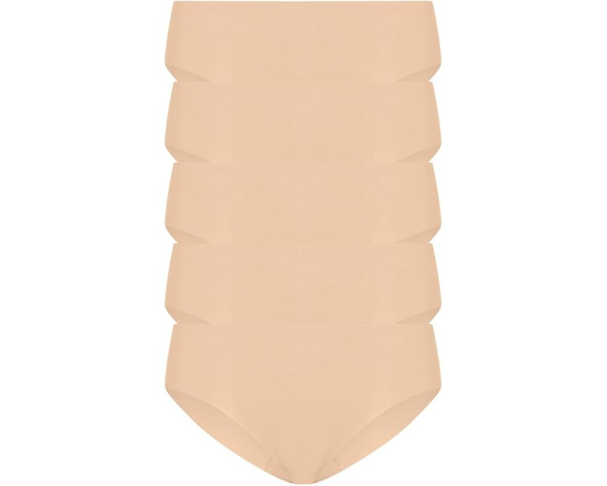 Набор из 5 классических бикини Solid Bikini от Commando из микрофибры без видимых линий