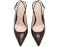 Туфли Stuart Power Slingback 75 Stuart Weitzman на шпильке с открытым мысом