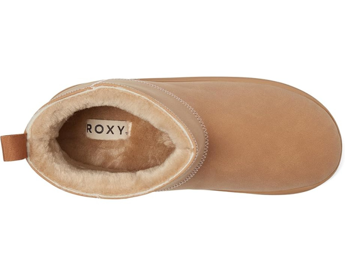 Ботильоны Roxy Pow Booty из искусственной замши слипоны