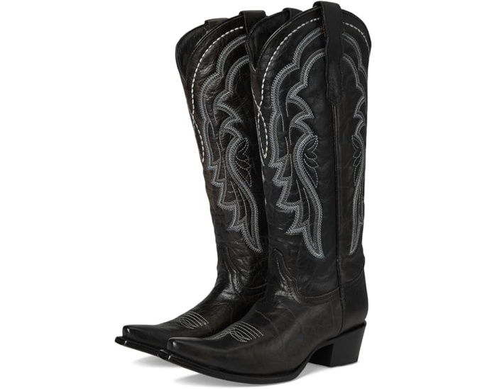 Corral Boots ковбойские сапоги L6180 с вышивкой черные