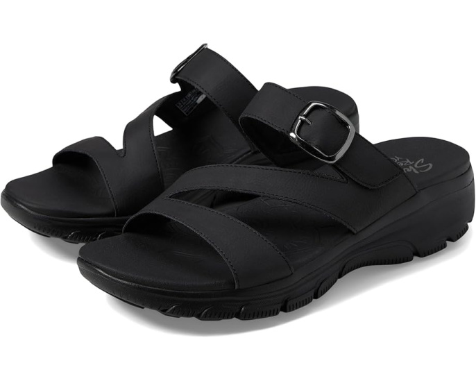 Сандалии Skechers Easy Going Slide On By с платформой и стелькой Yoga Foam