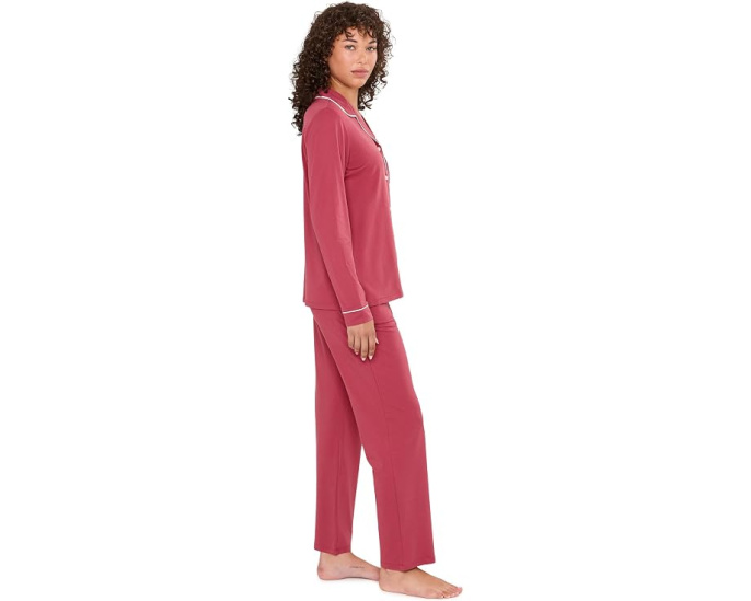 Пижамный комплект L.L.Bean Super Soft с пуговицами и длинным рукавом