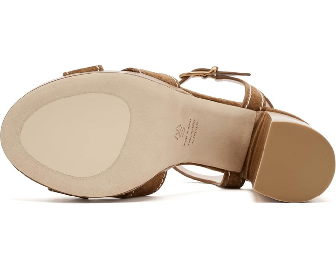 Туфли Dayna Saddle Platform Stuart Weitzman на платформе и каблуке