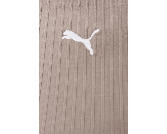 Базовый топ с ребристой текстурой Puma Essentials Ribbed Cropped Tank Top