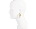 Серьги-кольца Gilded Garden от Kate Spade New York с подвесками