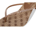 Босоножки GUESS Mayan на тонком каблуке с ремешком стразами