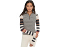 Топ Free People Avery Zip Up с молнией и V-образным вырезом