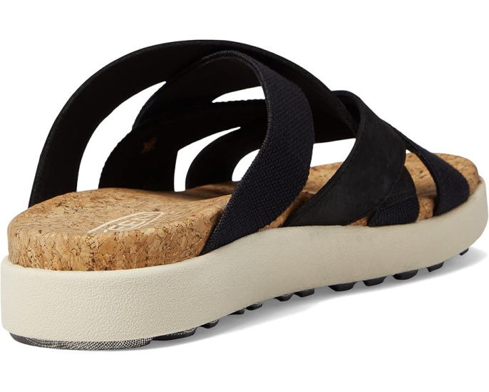 KEEN Elle сандалии-слипоны из кожи и текстиля