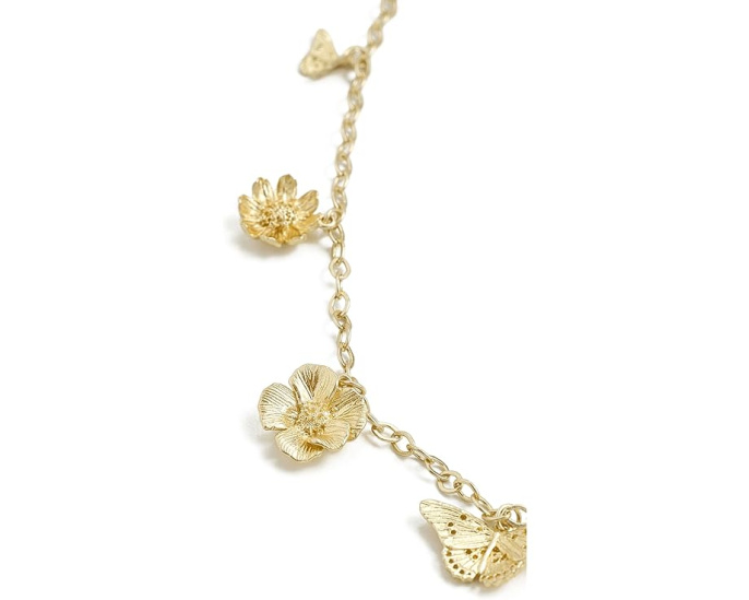 Kendra Scott Cailey Charm Necklace с подвесками-бабочками и цветами