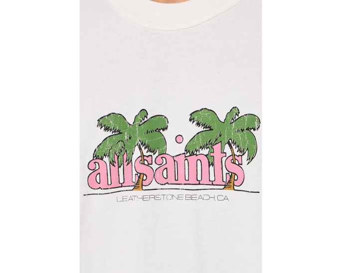 Футболка с коротким рукавом AllSaints Troppo с принтом