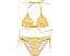 Подростковый бикини-треугольник Snapper Rock Sunshine Stripe для больших детей
