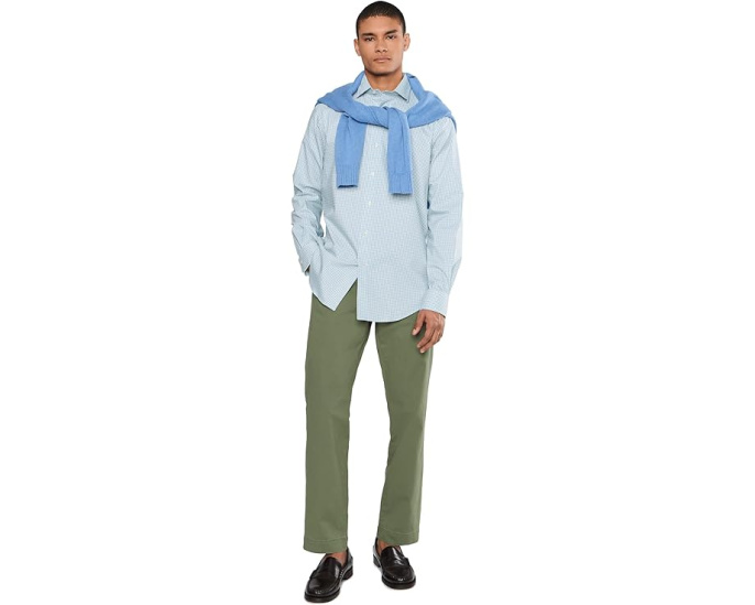 Чиносы Polo Ralph Lauren Bedford Stretch Straight Fit цвета Garden Trail