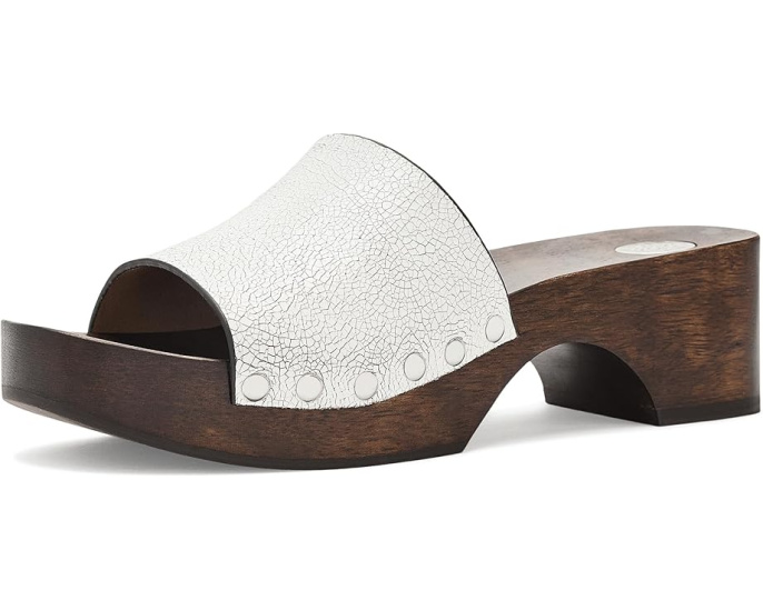 Сабо-сандалии 30mm Sandal Clog от Tory Burch с замшевым верхом