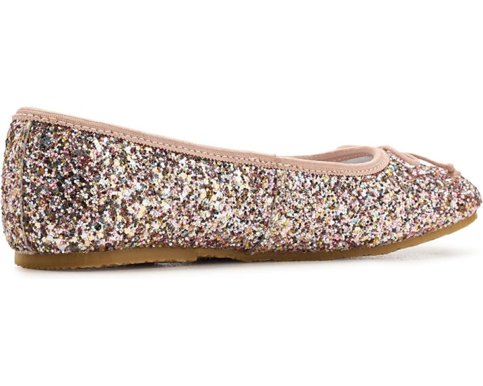 Балетки L'Amour Shoes Kids Victoria с блестками и бантом