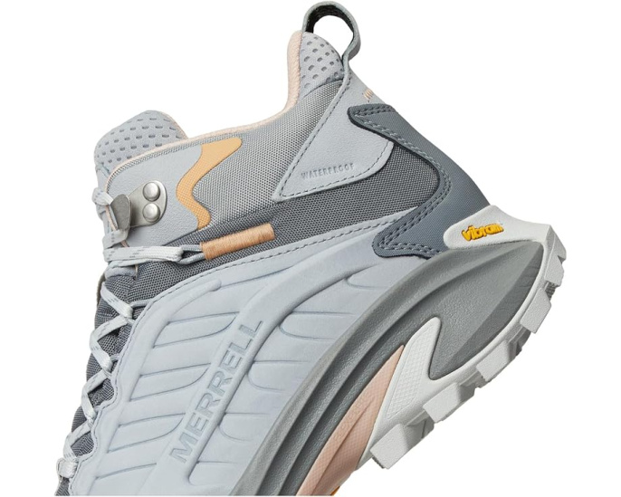 Ботинки для трейла Merrell Moab Speed 2 Leather Mid Waterproof с подошвой Vibram