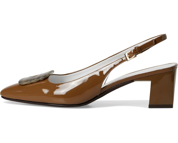 Туфли Tory Burch Georgia Slingback на каблуке 55 мм