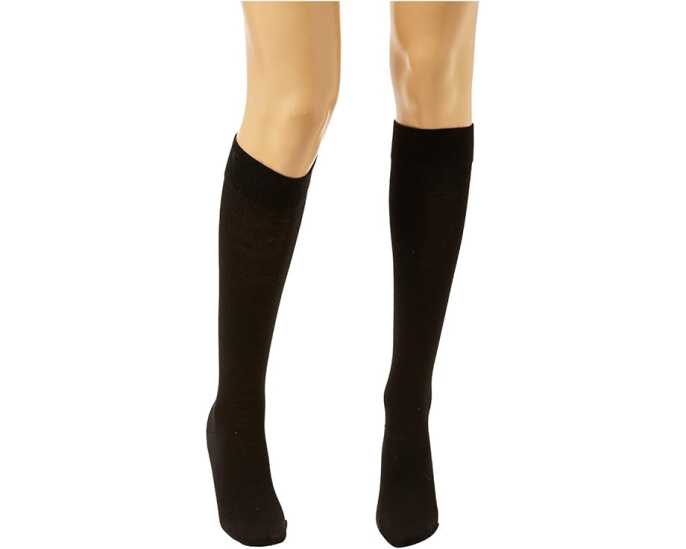 Гольфы Wolford Merino из шерсти мериноса с усиленными мыском и пяткой
