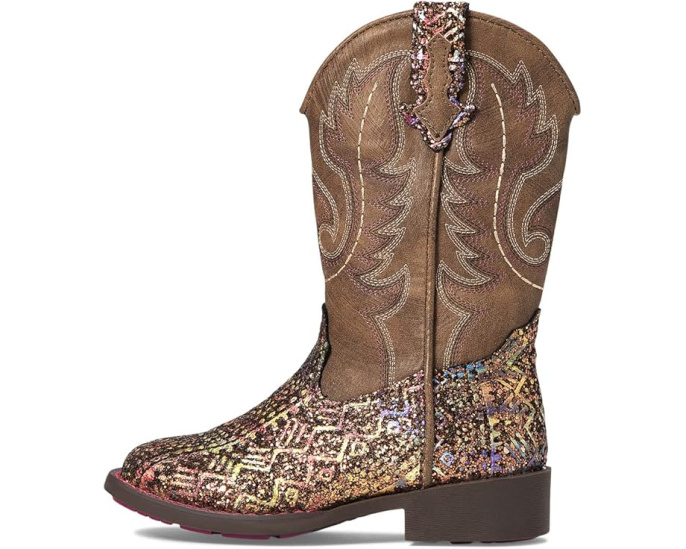 Сапоги Roper Glitter Aztec для детей с блестками и квадратным носком