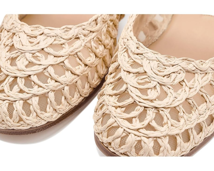 Балетки Melody из рафии с круглым носком Steve Madden