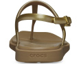 Шлепанцы Crocs Miami с ремешком и квадратным носком
