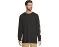 Футболка Carhartt Signature Sleeve Logo L/S Tee с длинным рукавом