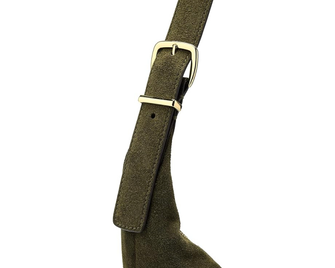 Сумка Essential Curve Shoulder Bag из замши Madewell