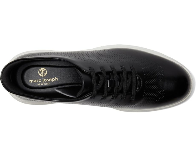 Кроссовки Marc Joseph New York Gold Street с технологией Hands Free и кожей теленка
