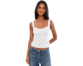 Топ Free People Full Bloom Eyelet Cami с вырезами