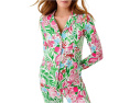 Пижамная блуза Lilly PJ Knit с длинными рукавами и пуговицами