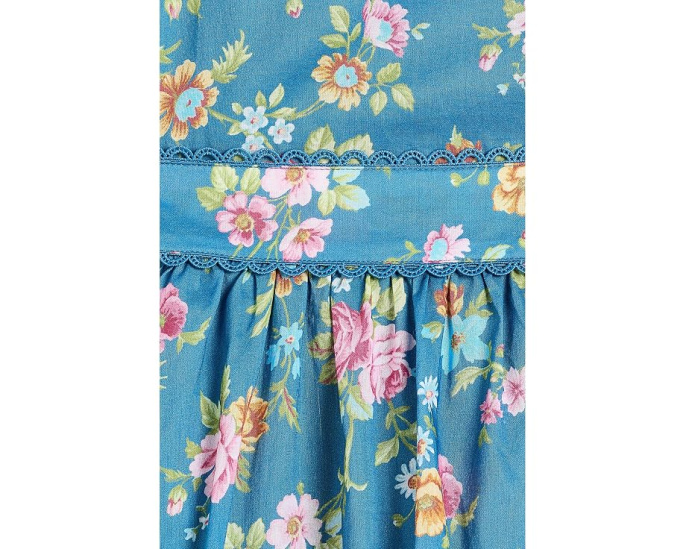 Blue Floral Dress (Toddler/Little Kid/Big Kid)