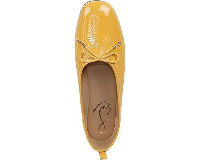 Балетки Sam Edelman Ari с бантом из логотипа и круглым носком