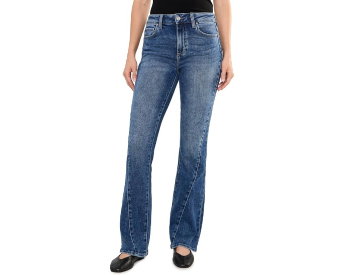 Джинсы Paige 32" High-Rise Laurel Canyon Twisted Seam в цвете Bowery