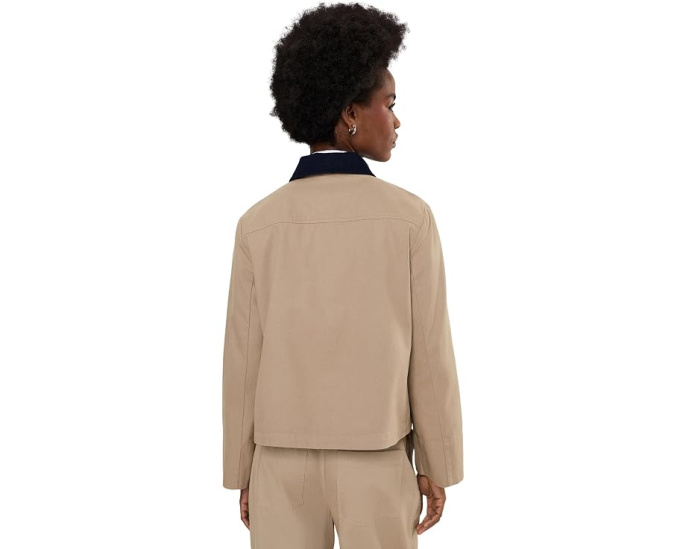 Куртка NIC+ZOE Twill с шнурком на воротнике