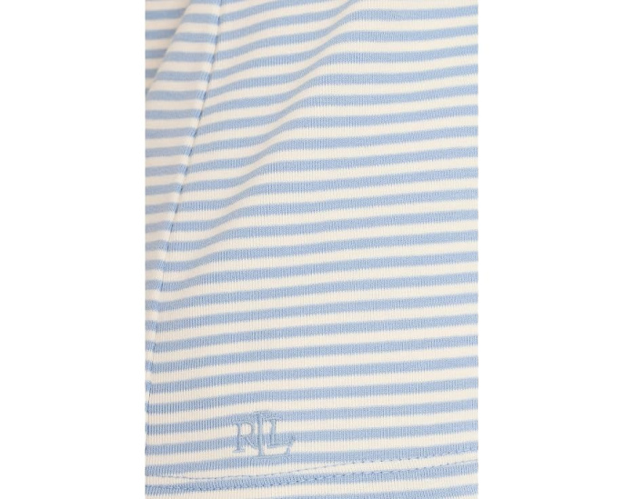 Футболка из хлопкового трикотажа в полоску Petite от Lauren Ralph Lauren