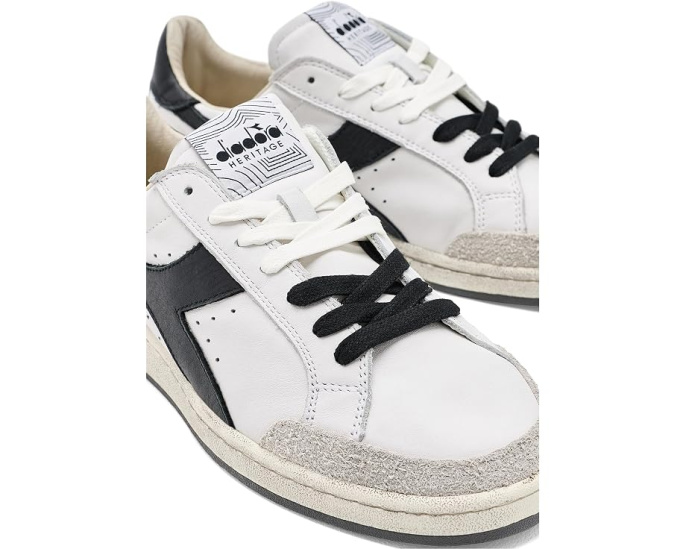 Кроссовки Diadora Prestige Used в ретро-стиле с эффектом потертости