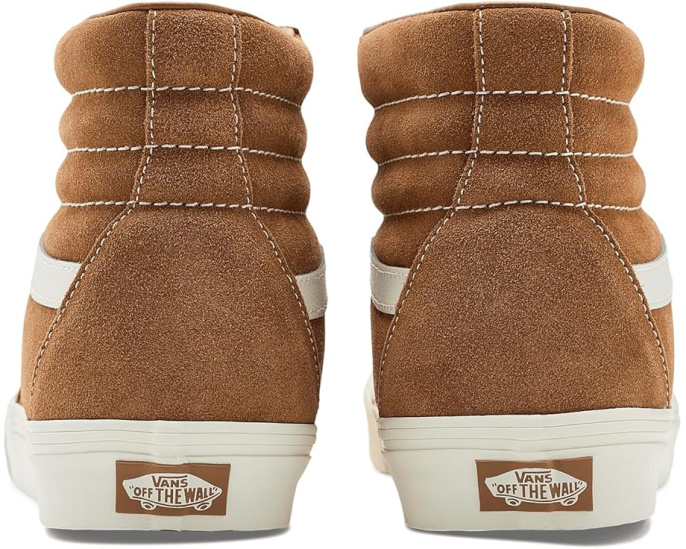 Кроссовки SK8-Hi Vans высокие с замшевым верхом