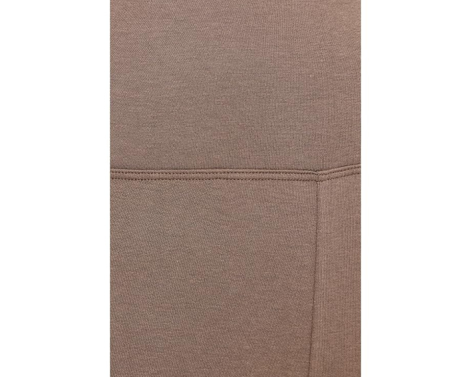 Petite Cozy Brushed Terry Hug High Waisted Ankle Leggings