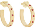 Массивные серьги-конго Kate Spade New York Set in Stone