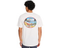 Футболка Pacifico Sayulita Cruising Screen Tee Quiksilver темно-синяя