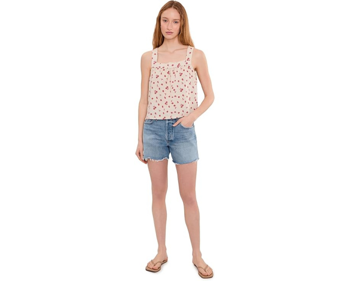 Топ Tate Double Weave Tank из конопли и органического хлопка с квадратным вырезом Toad&Co