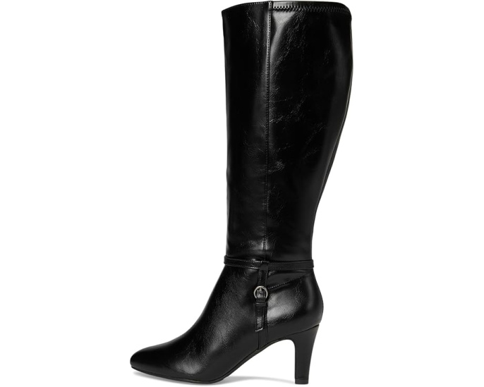 Ботинки LifeStride Galant Wide Calf на шпильке с ремешком и переработанными материалами
