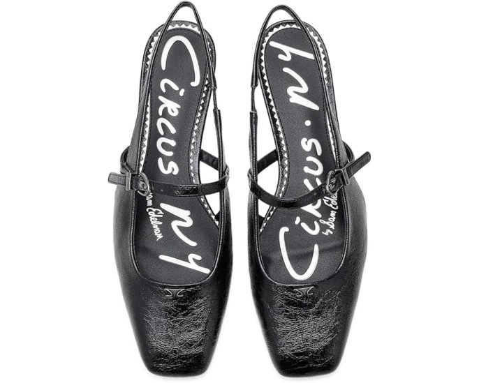 Балетки Elara от Circus NY by Sam Edelman с квадратным носком и ремешком