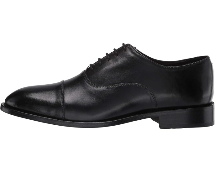 Оксфорды Clinton Cap Toe от Anthony Veer из цельной зернистой кожи