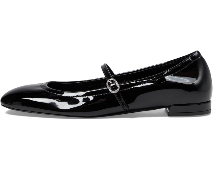 Балетки Claris с мерцающей пряжкой Stuart Weitzman