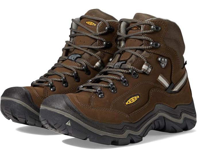 Водонепроницаемые ботинки KEEN Durand II Mid WP с мембраной KEEN.DRY и защитным мыском
