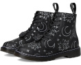Детские ботинки Dr. Martens 1460 Pascal Y с блестками и боковой молнией
