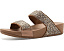 Блестящие сандалии-слайды FitFlop Lulu с двумя ремешками