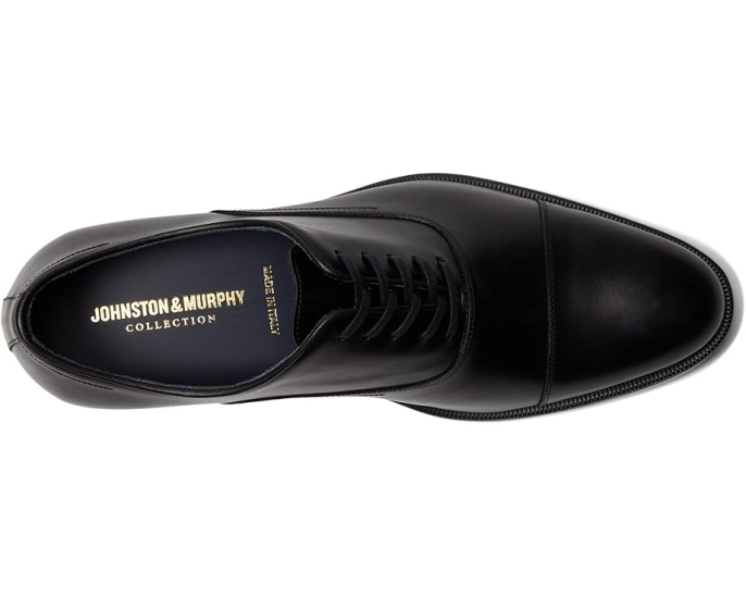 Оксфорды Johnston & Murphy Flynch Cap Toe с кожаной стелькой