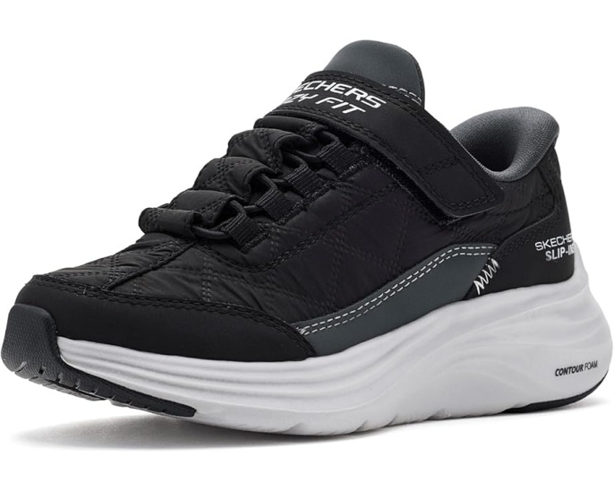 Детские туфли SKECHERS KIDS Hands Free Slip-Ins с утепленным верхом
