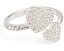 Кольцо Kate Spade New York Yours Truly Pave Heart с кубическим цирконием